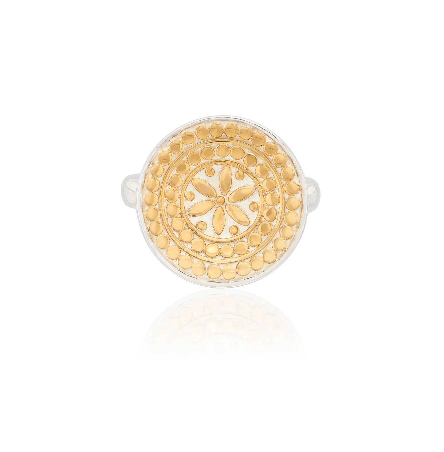 Classic Flower Dish Ring