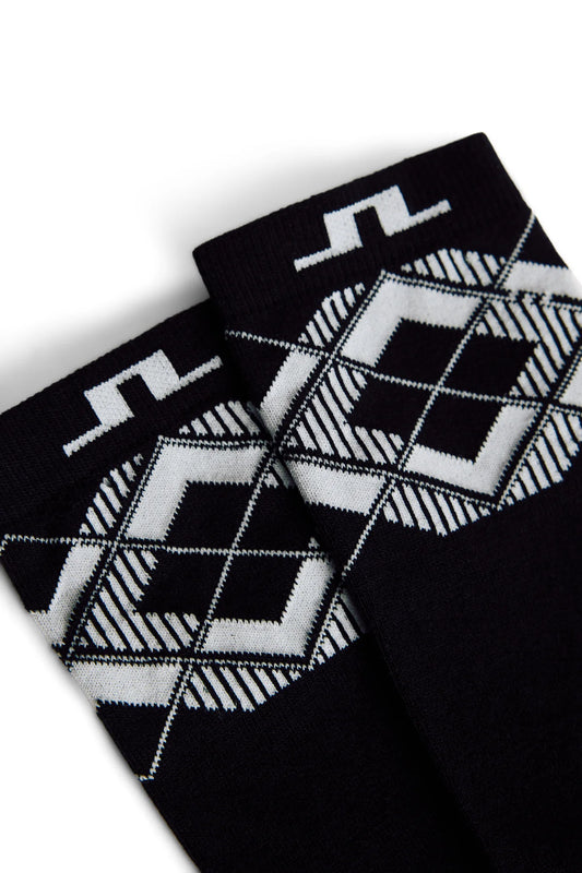 30Y Kameron Socks - Black-J Lindeberg-Lewis Yates