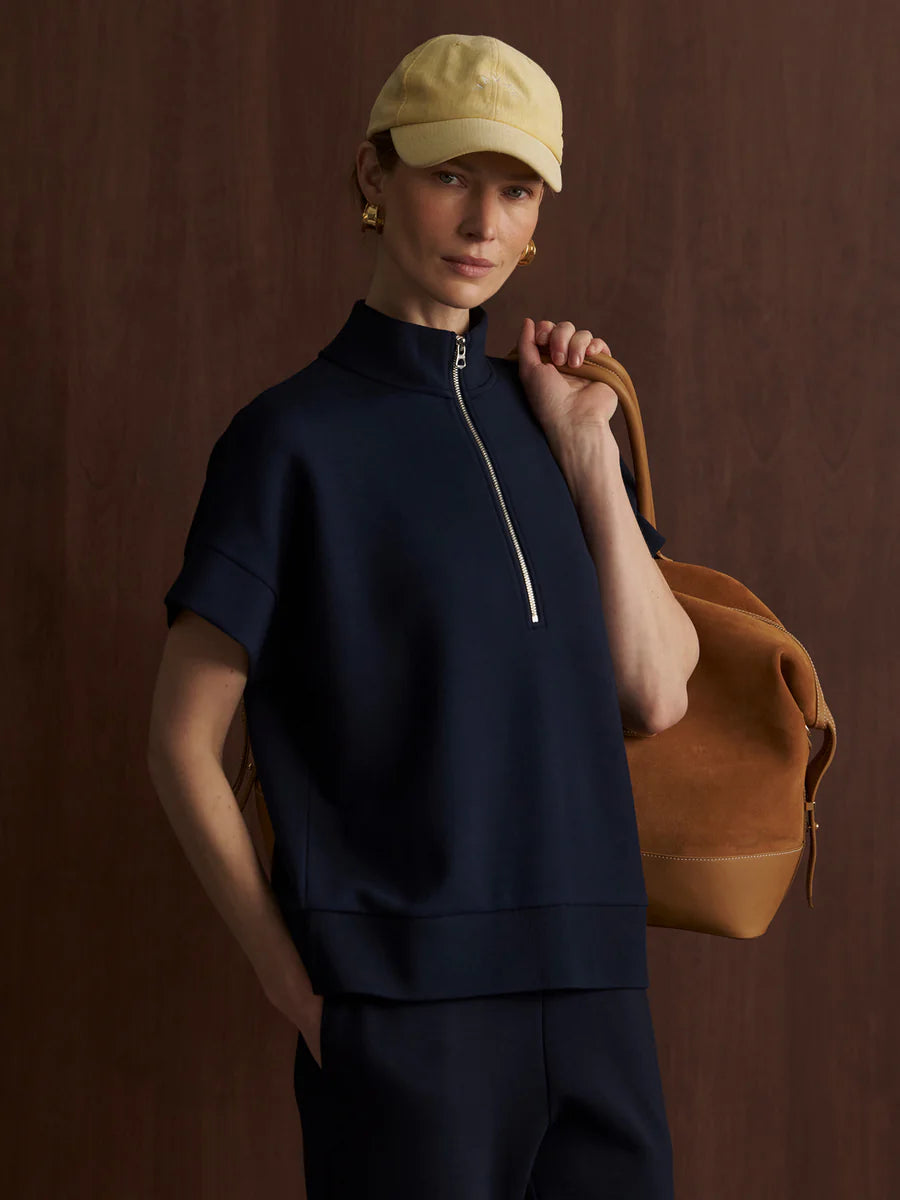 Ritchie Short Sleeve Sweat - Navy