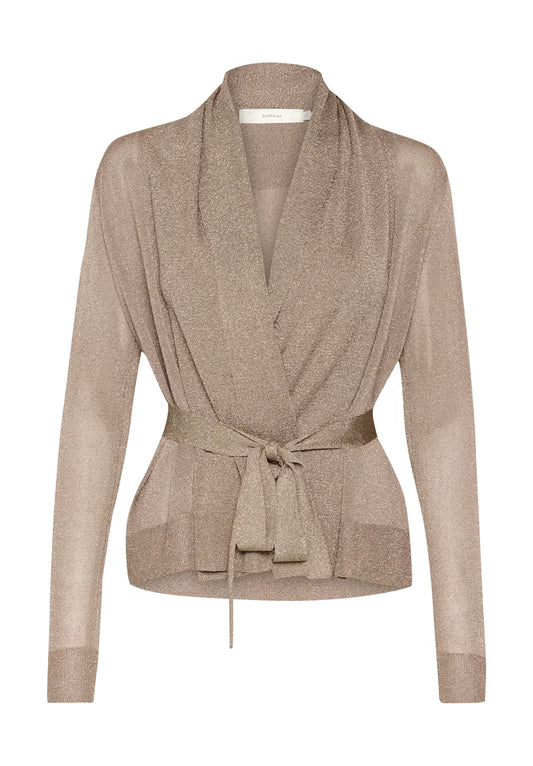 Thani Short Glitter Cardigan