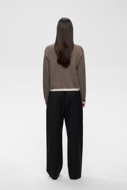 Tally Monika Cardigan Brown