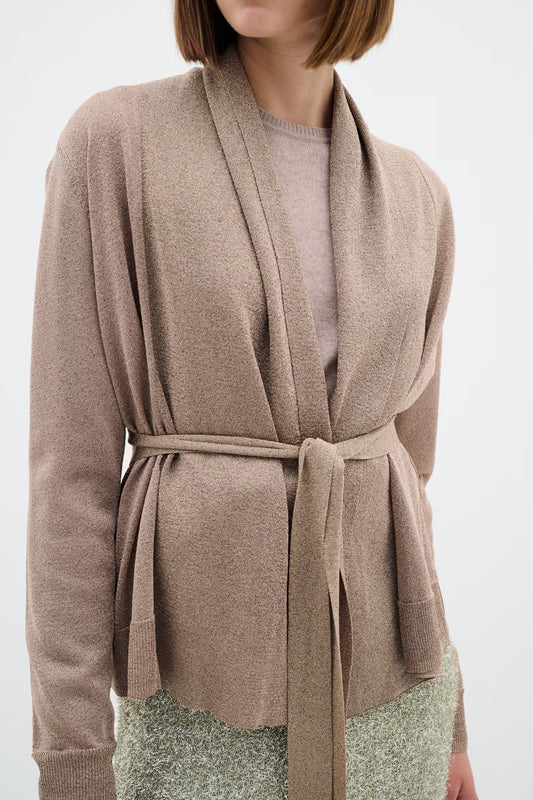 Thani Short Glitter Cardigan