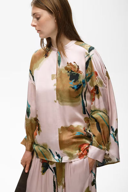 Meadow Blouse Multi Paint