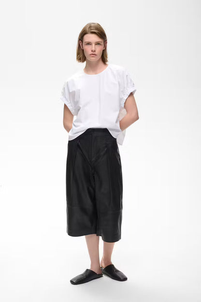 Celinah Culotte Pant Black