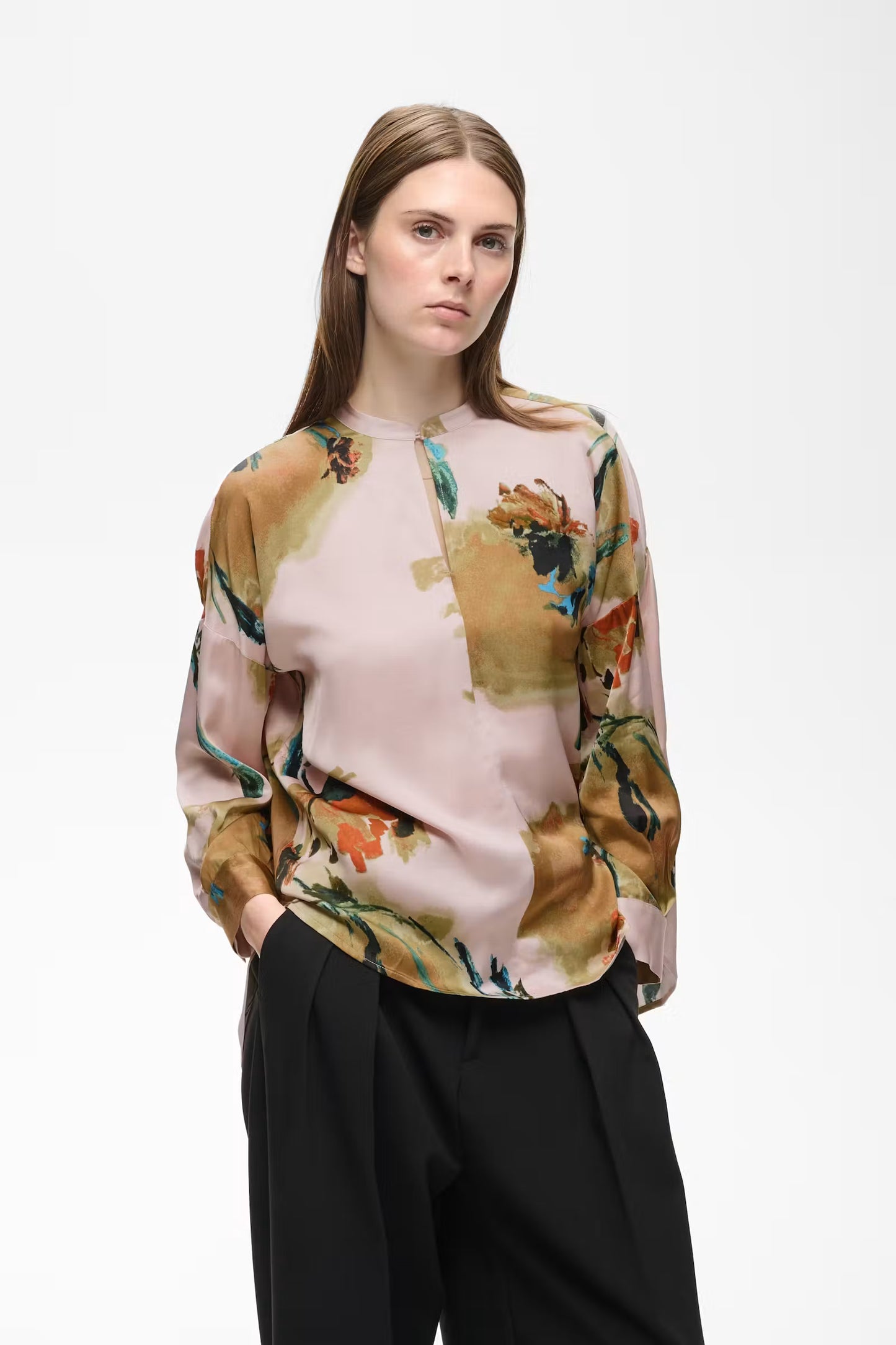 Meadow Blouse Multi Paint