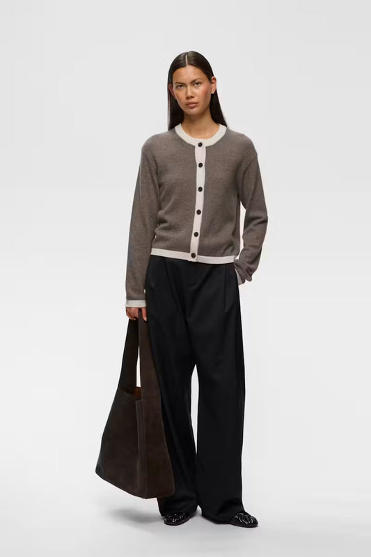 Tally Monika Cardigan Brown