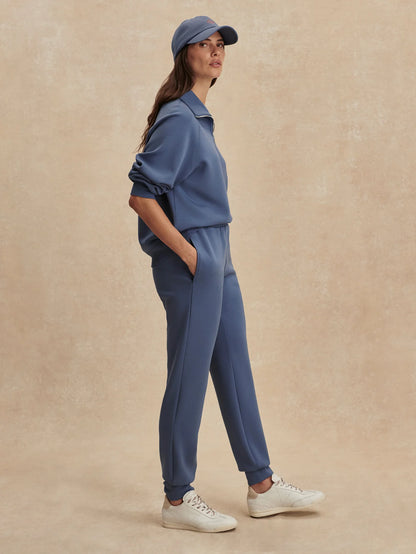 Slim Cuff Pant 27.5" - Bijou Blue