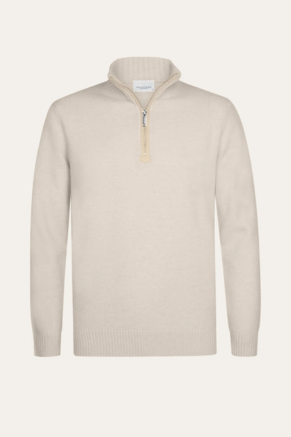 Soft Wool Half Zip