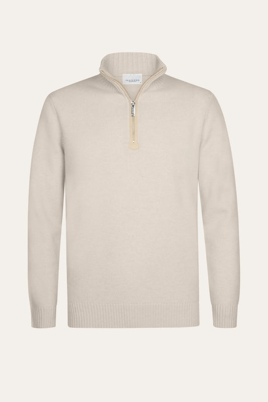 Soft Wool Half Zip