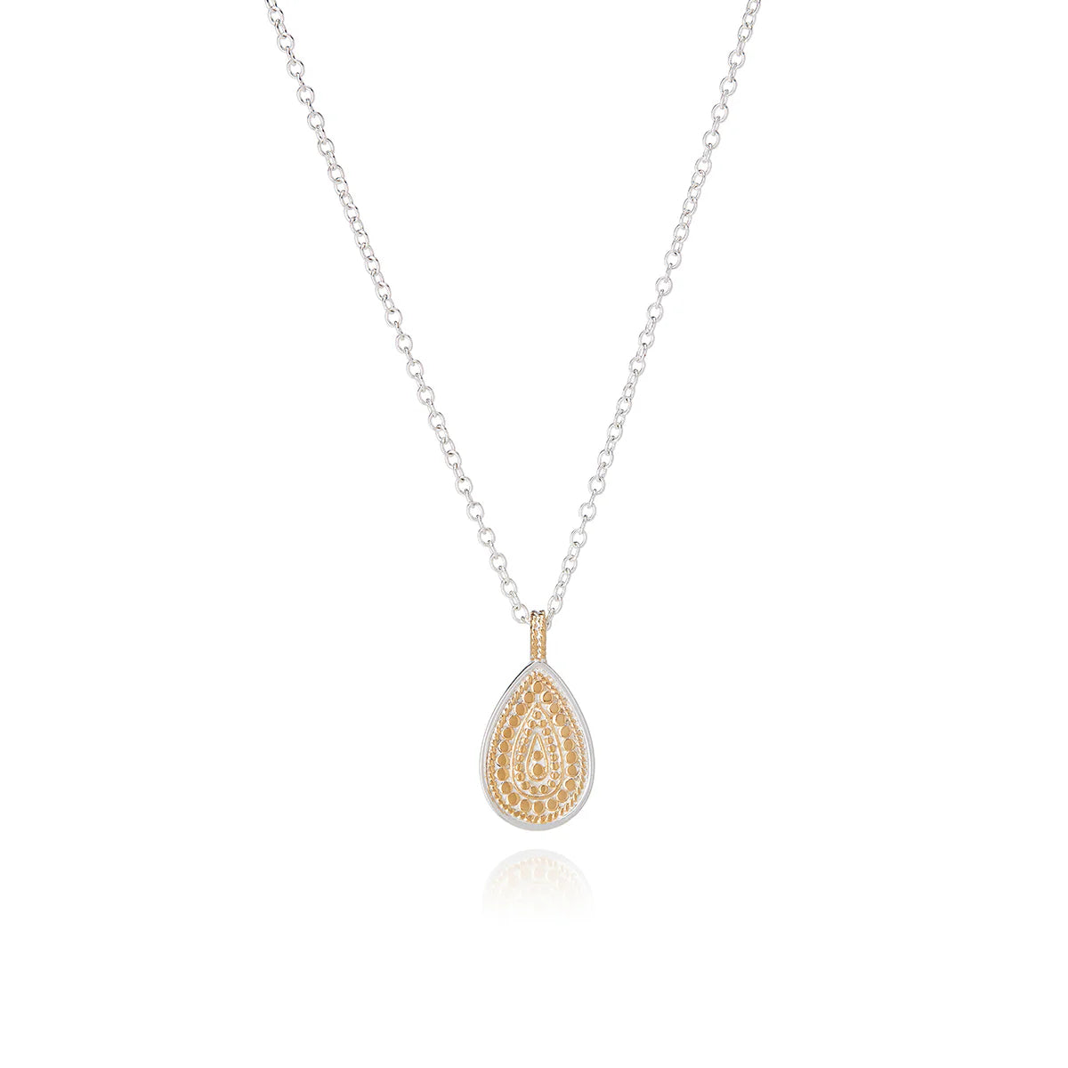 Classic Teardrop Pendant Necklace