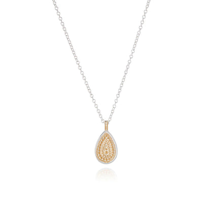 Classic Small Teardrop Pendant Necklace