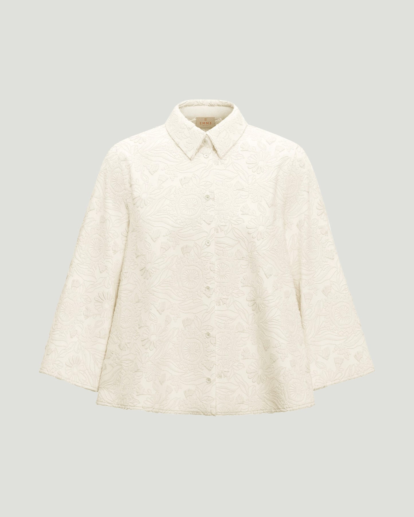 Amico Embroidered Poplin Shirt