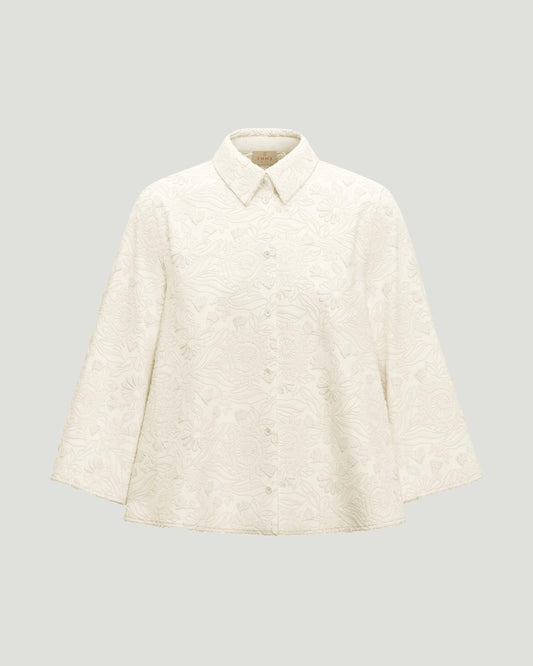Amico Embroidered Poplin Shirt