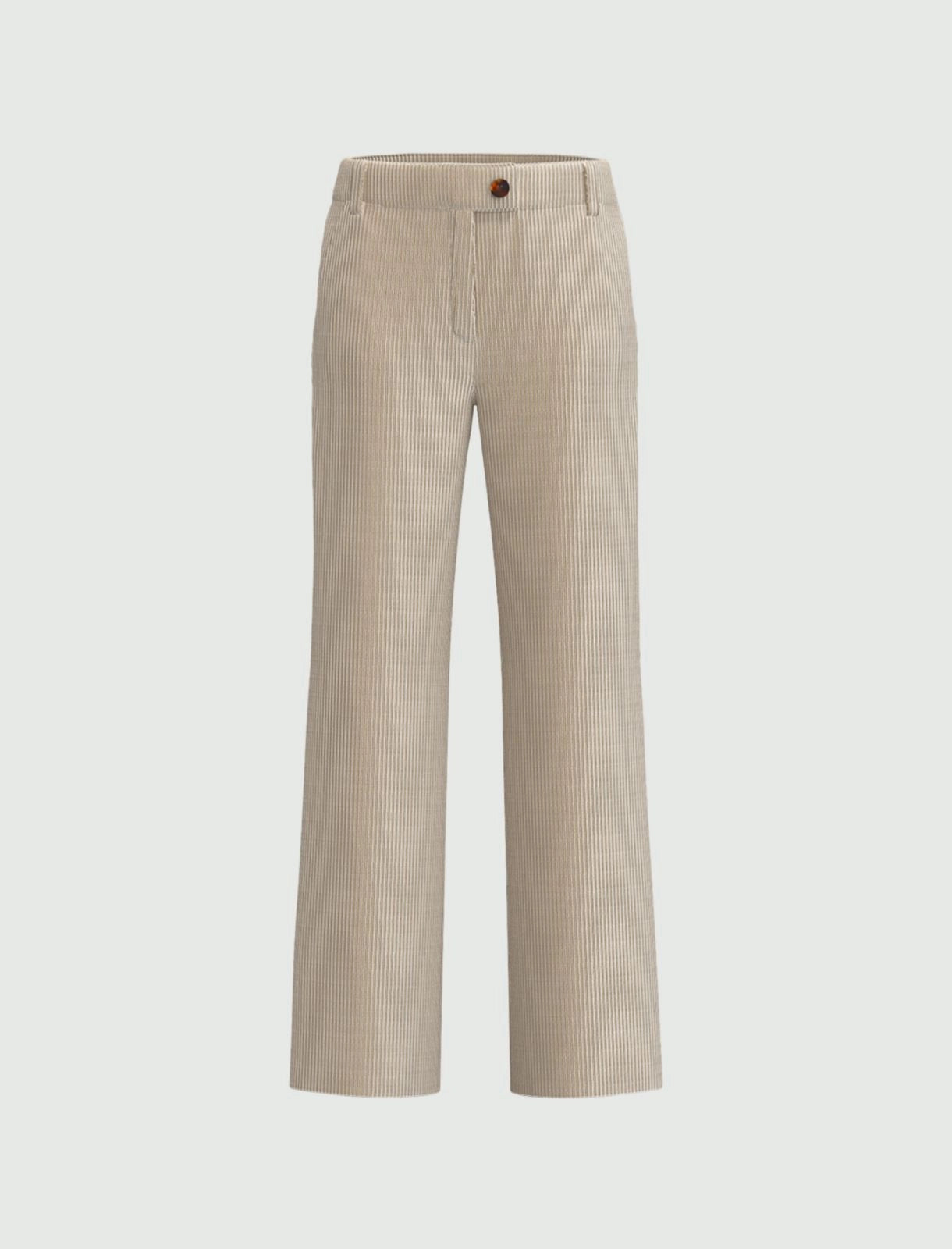 Straight Fit Corduroy Trouser