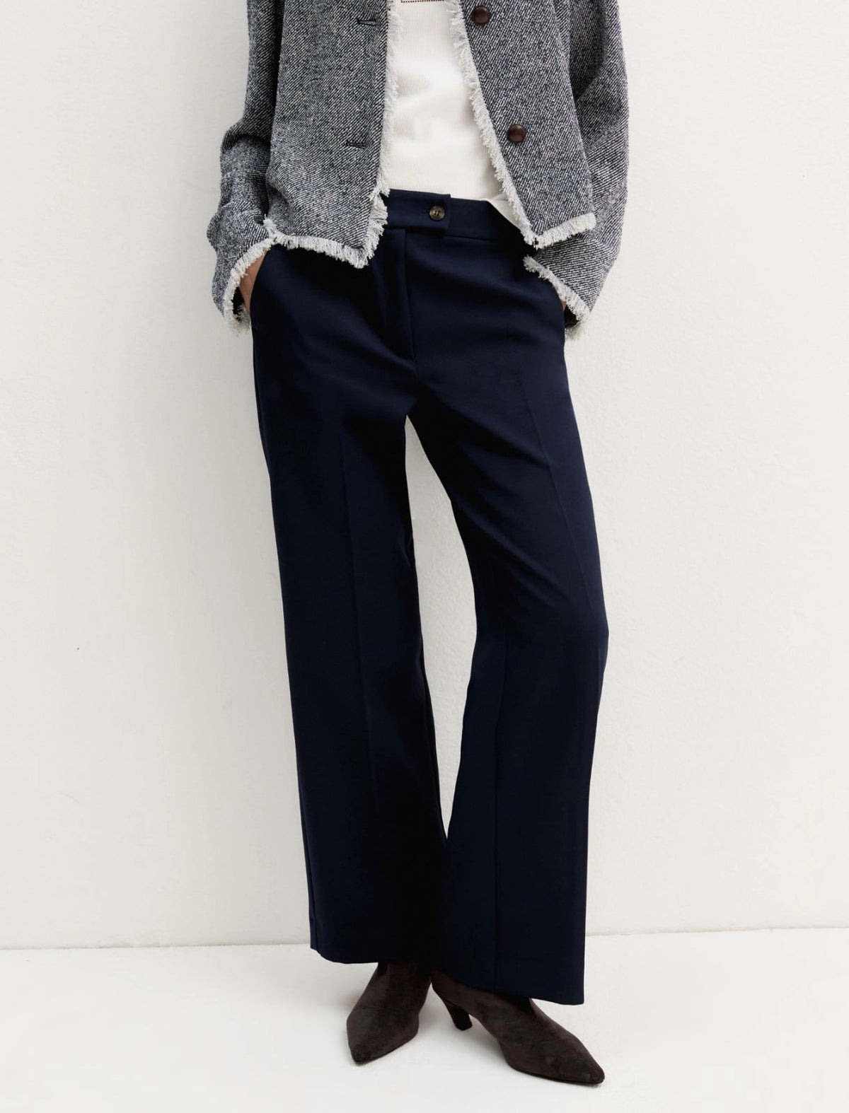 Straight Leg Jersey Pant