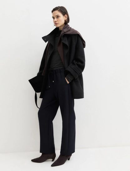 Stretch Gaberdine Joggers-EMME Marella-Lewis Yates