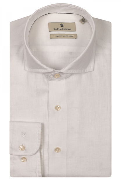 White Linen Shirt