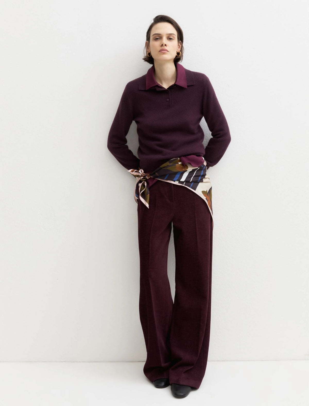 Wool Polo Shirt