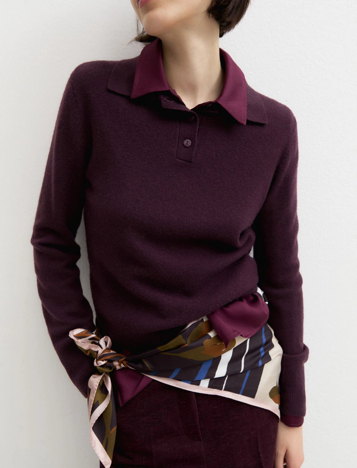 Wool Polo Shirt