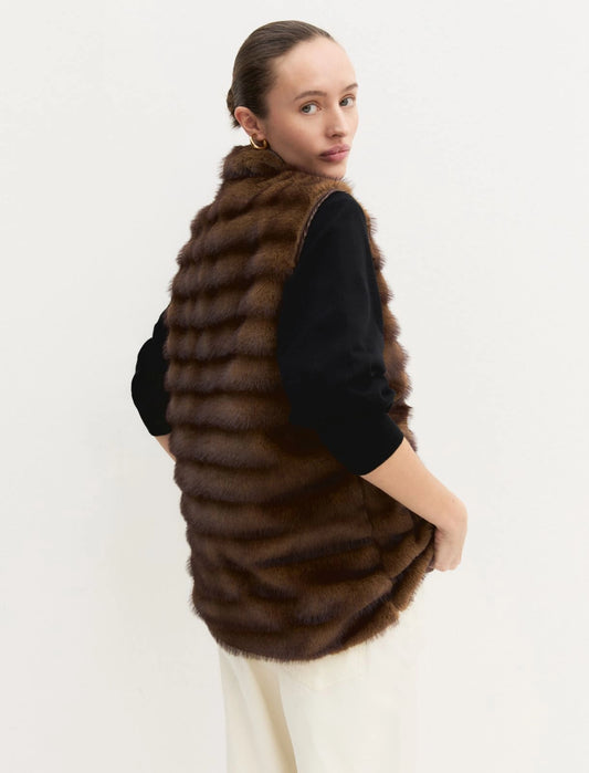 Long Jersey Gilet