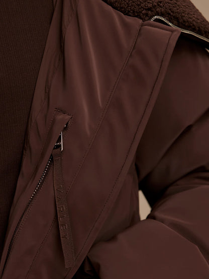 Roseville Down Jacket - Coffee Bean