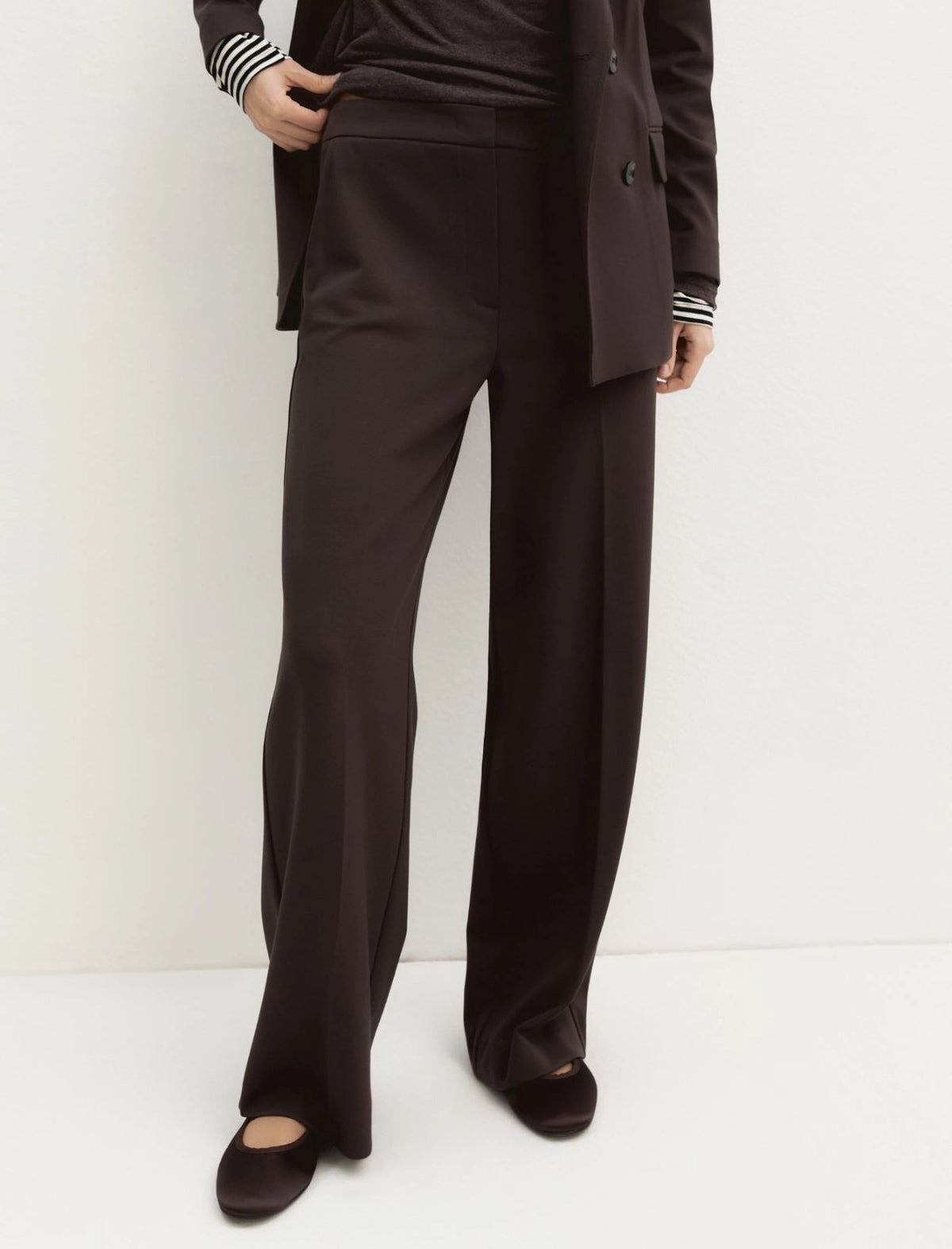 Textured Jersey Pant