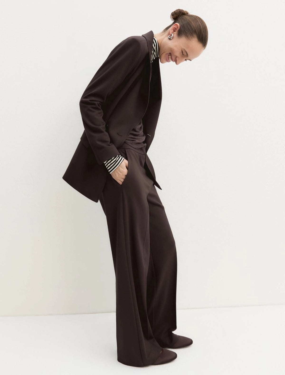 Textured Jersey Pant