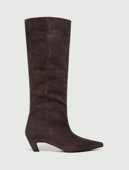 Knee High Suede Boots