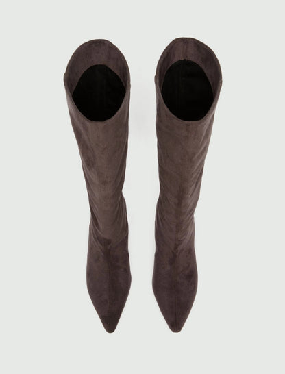 Knee High Suede Boots