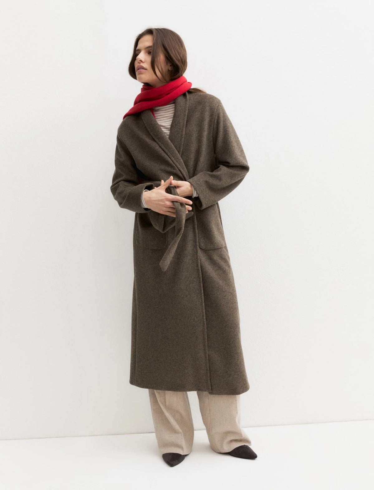 Soft Jersey Coat-EMME Marella-Lewis Yates