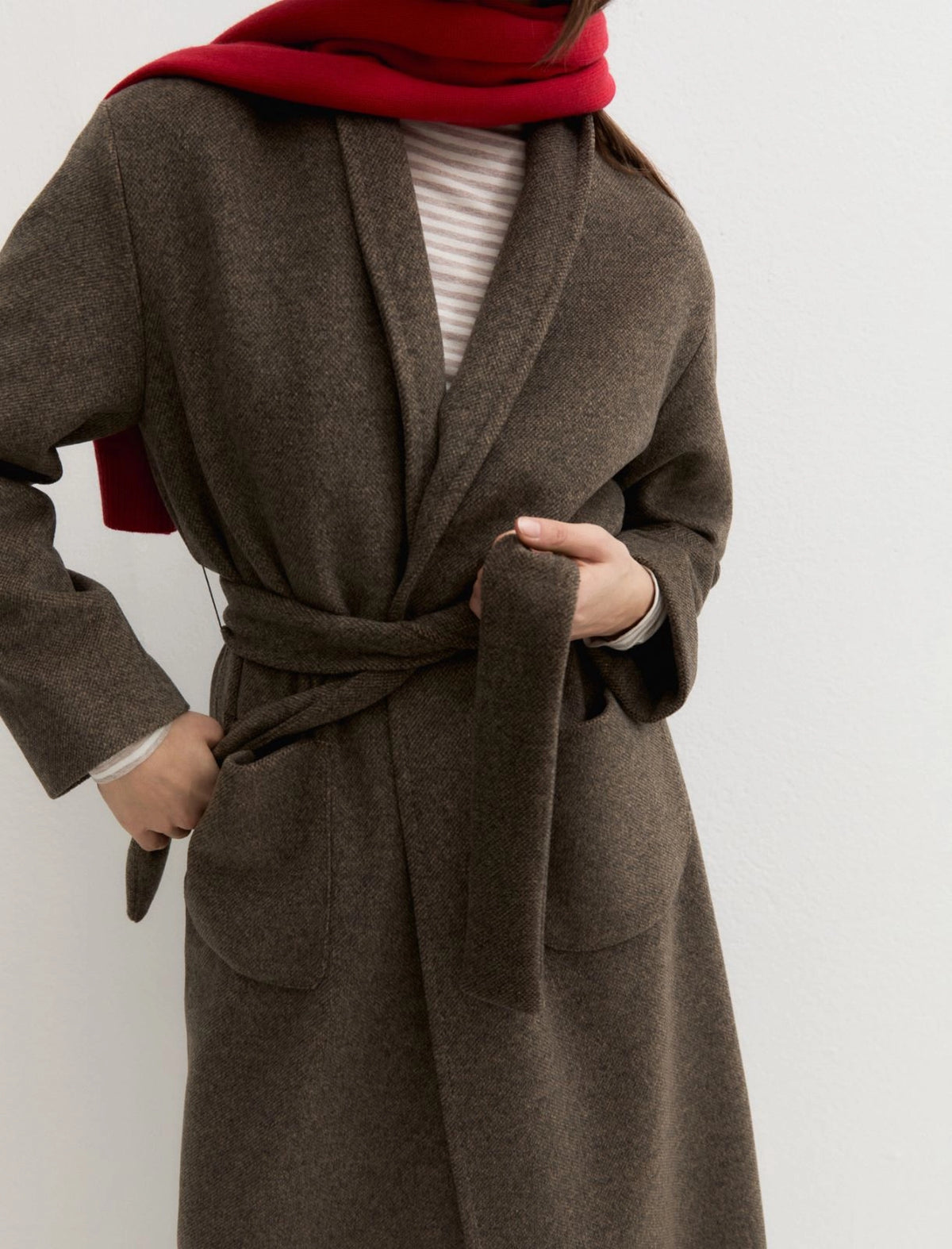 Soft Jersey Coat-EMME Marella-Lewis Yates