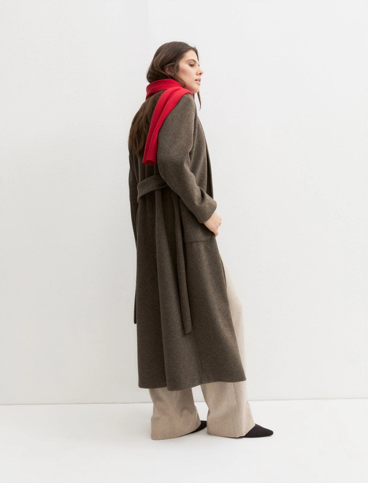 Soft Jersey Coat-EMME Marella-Lewis Yates