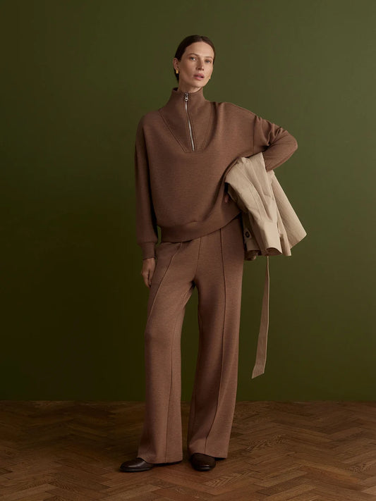 The Wide Leg Pant 30 - Golden Bronze