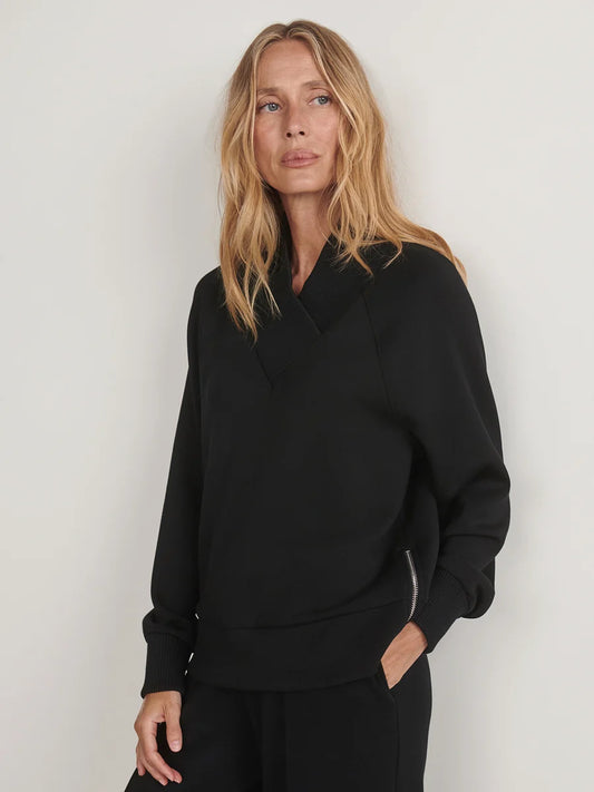 Macie Zip-Hem Sweat