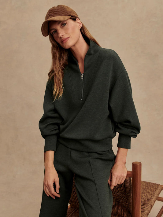 Davidson Olive Marl Sweater