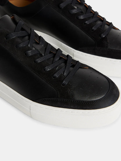 Art Leather Sneaker Black