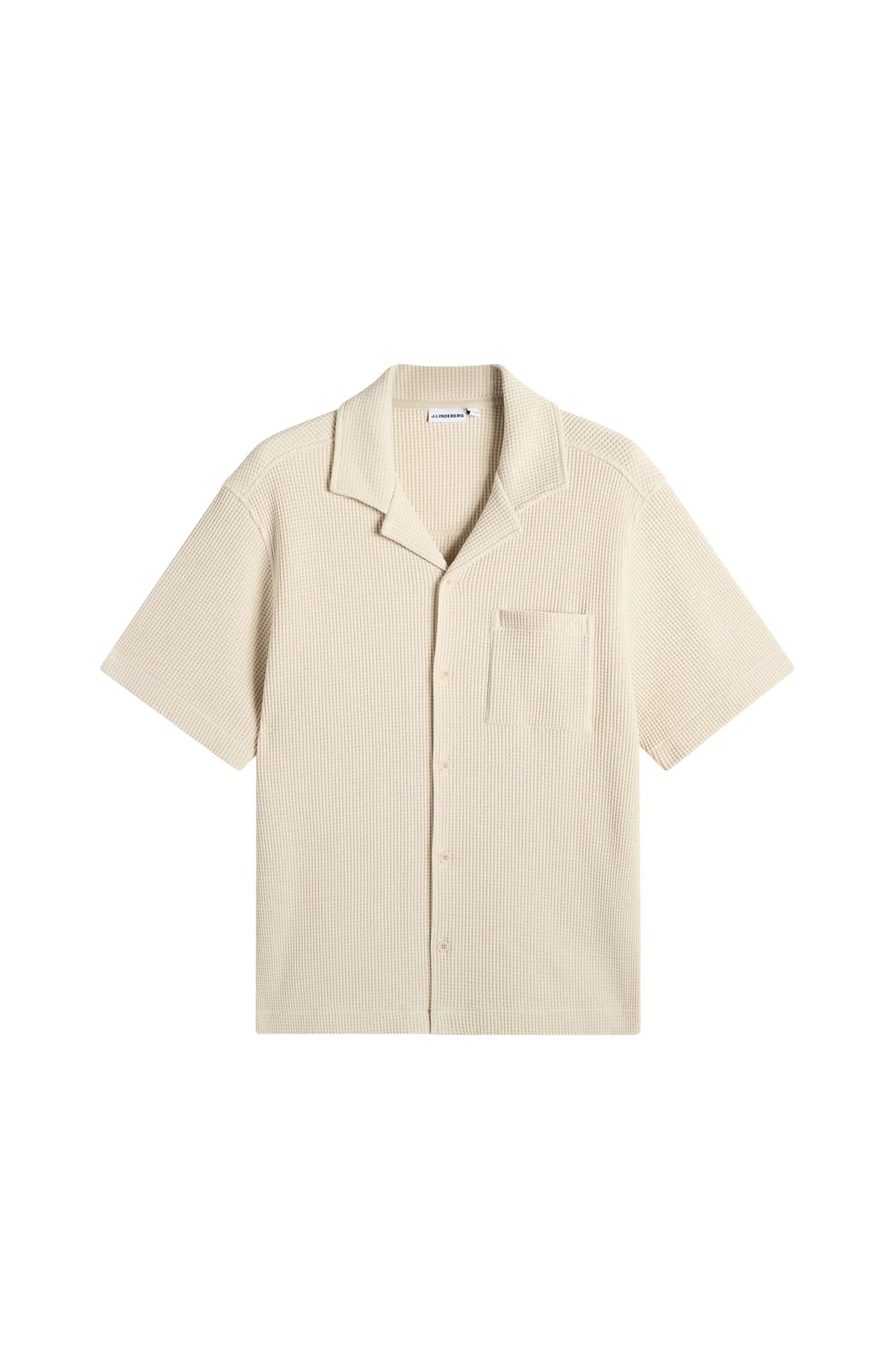 Theron Waffle Shirt Moonbeam