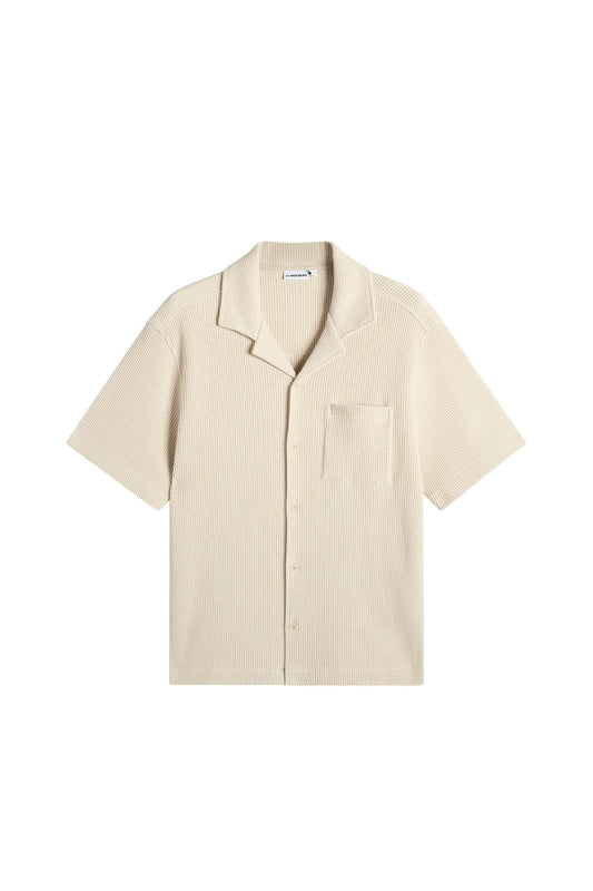 Theron Waffle Shirt Moonbeam