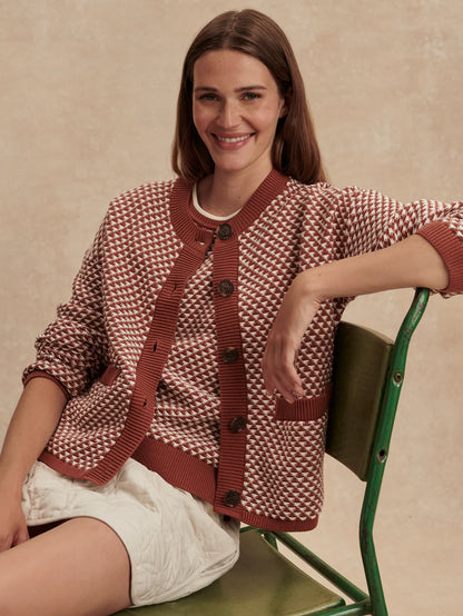 Elmwick Knit Jacket - Maple