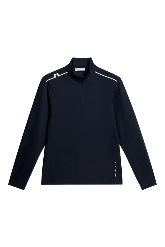 Leon Quarter Zip Mid Layer Navy