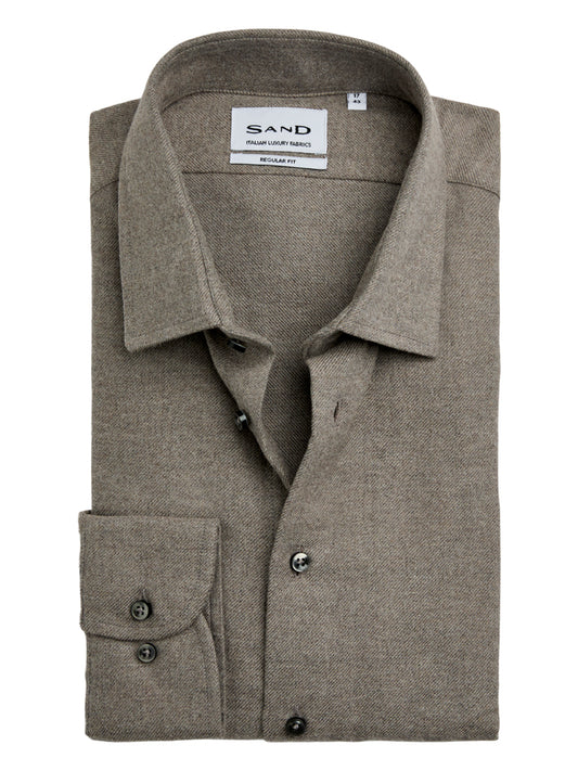 State Soft Shirt Soft Brown