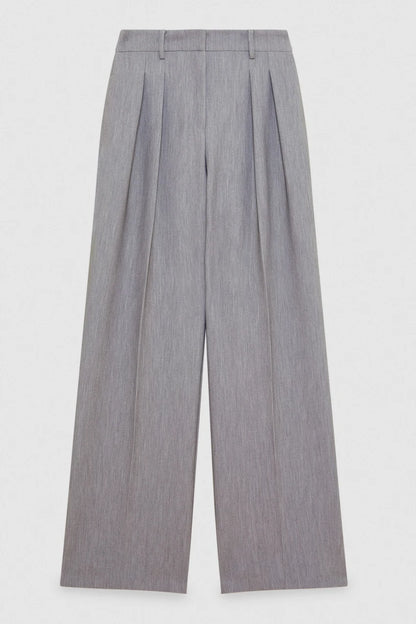 Wide Pants With Pleats