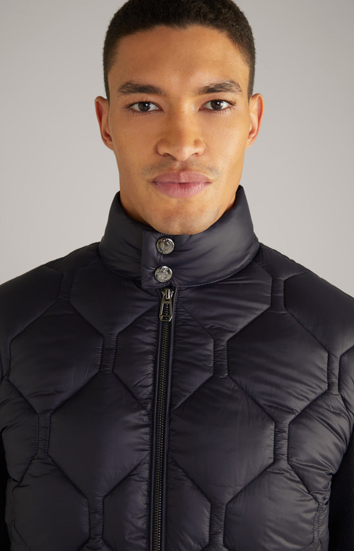 Ciscos Quilted Jacket In Navy