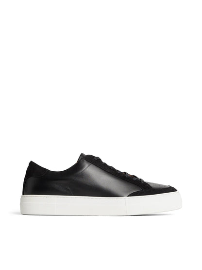 Art Leather Sneaker Black