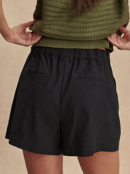 Tansy Woven Short 3" - Black