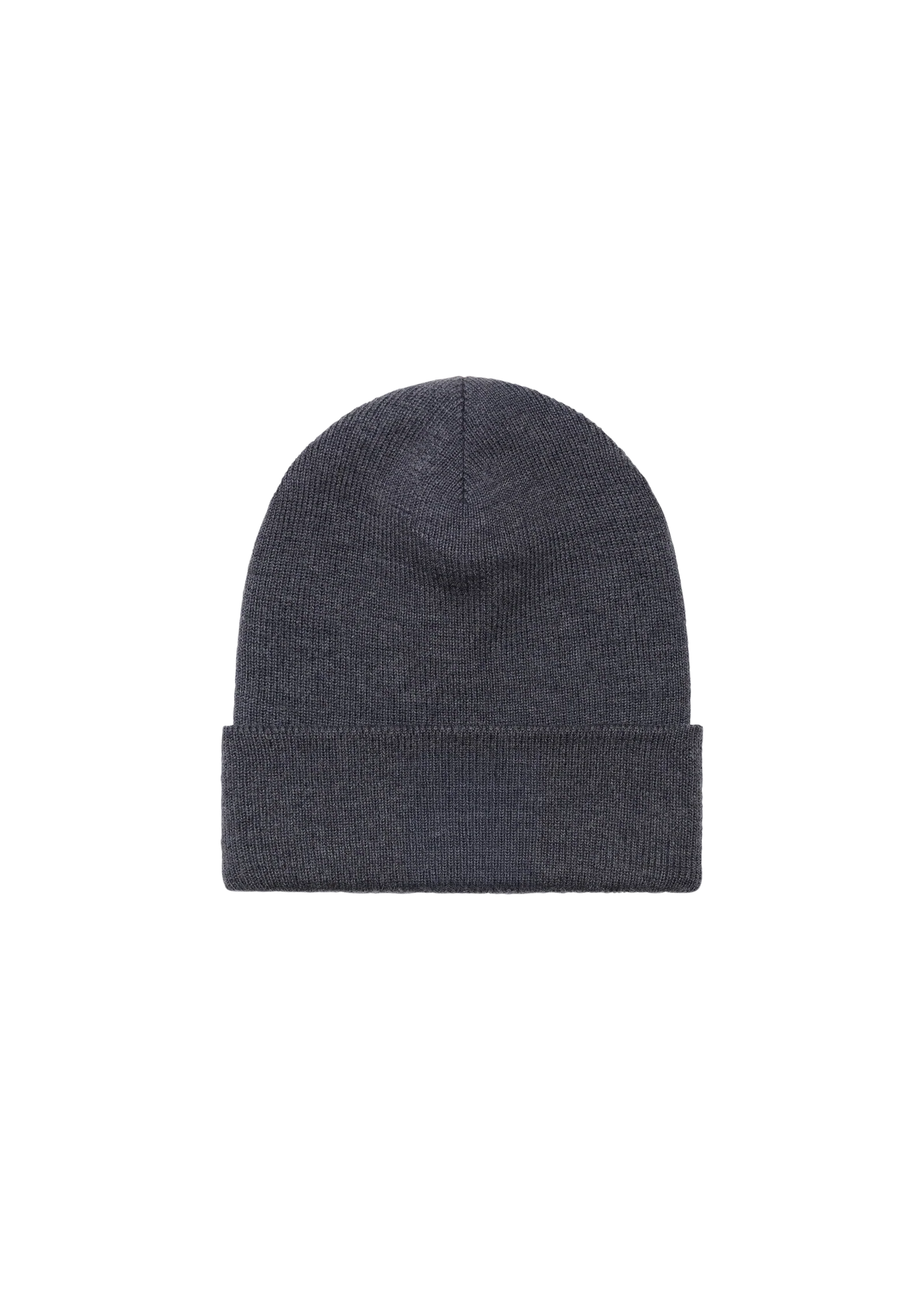 Anthracite Merino Wool Beanie