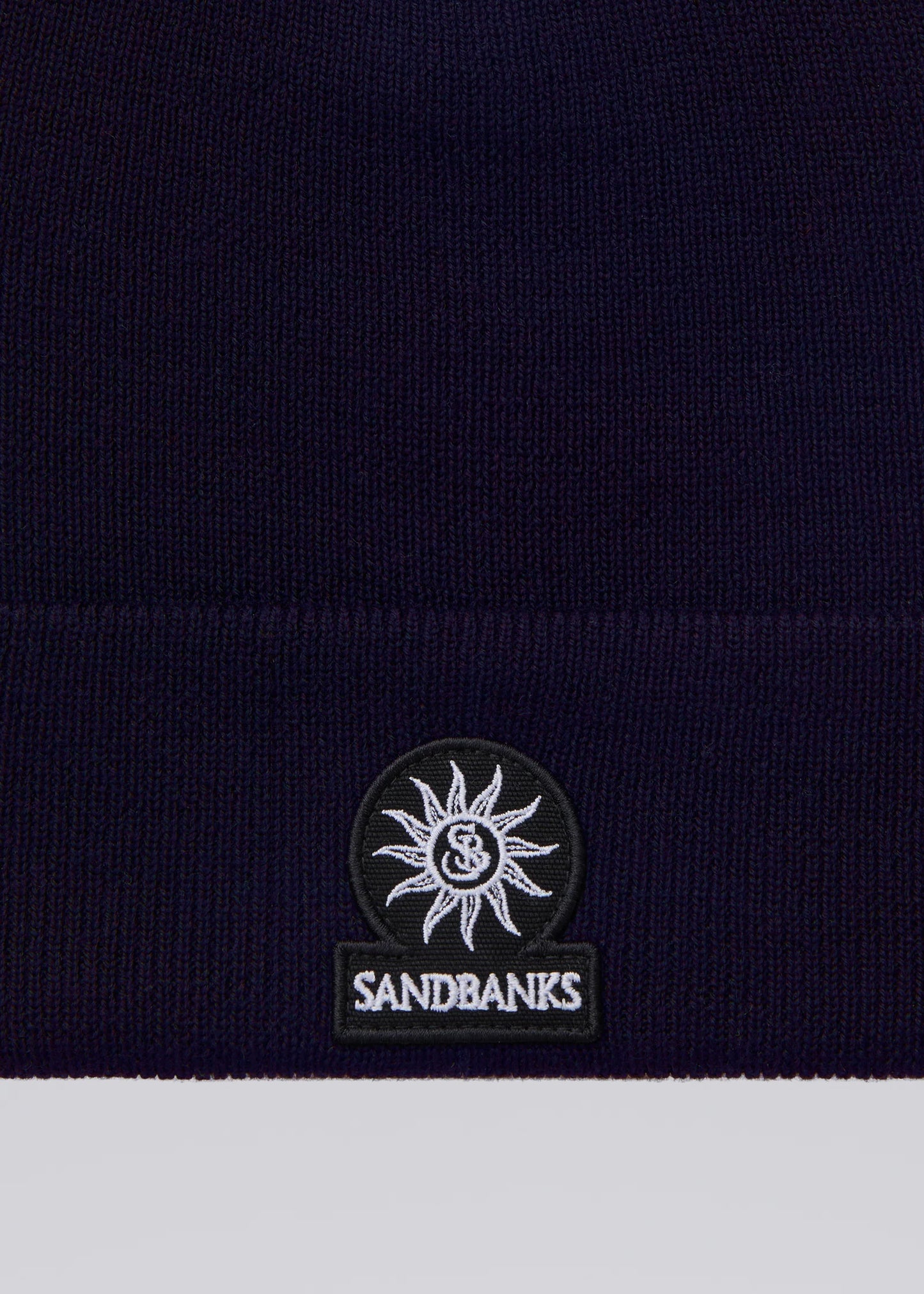 Navy Merino Wool Beanie