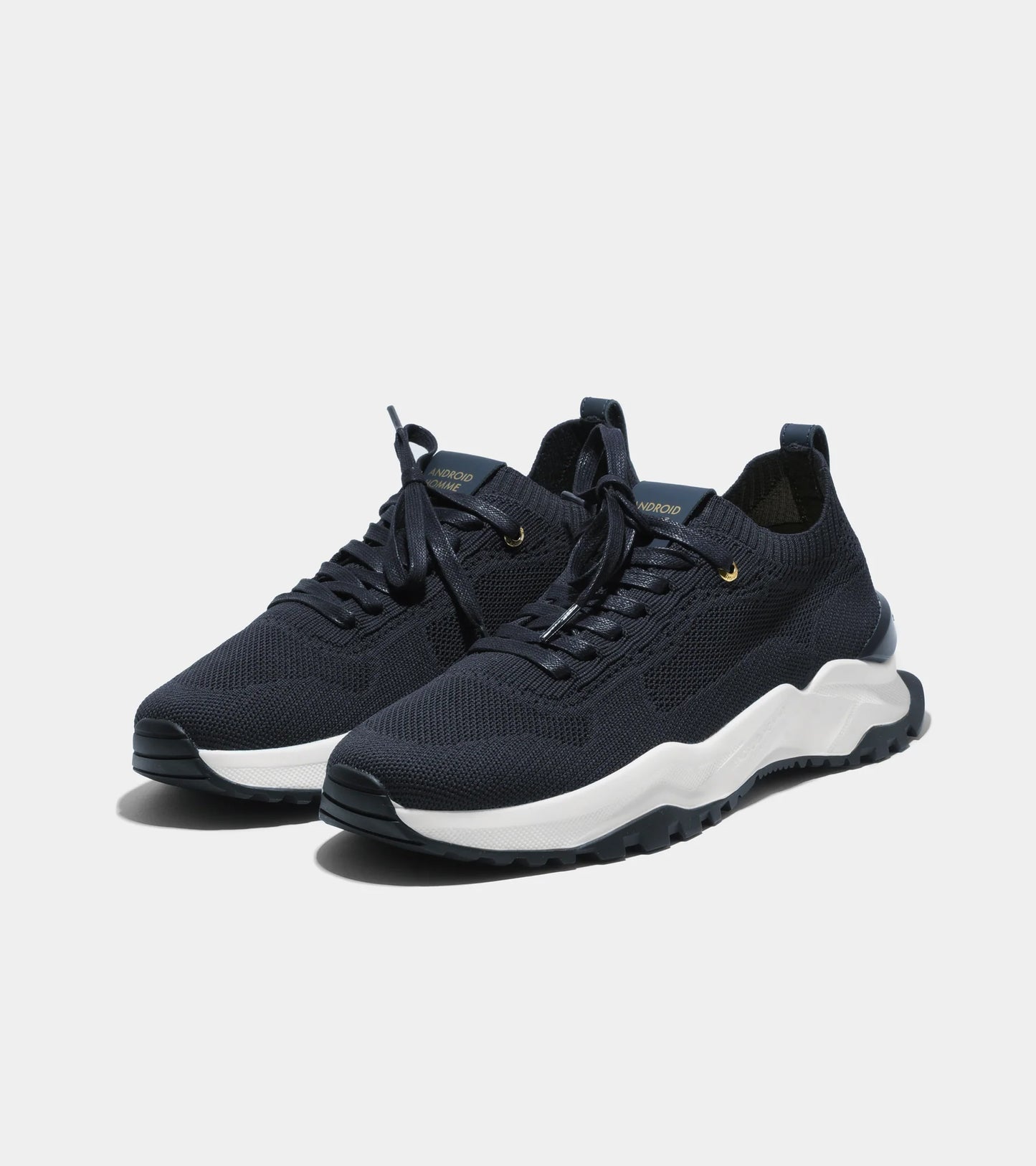 Leo Carillo Navy Knit Sneaker