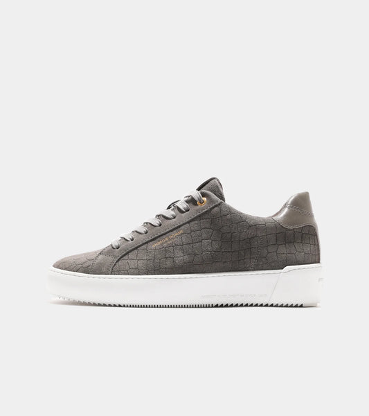 Zuma Charcoal Caiman Croc Sneaker