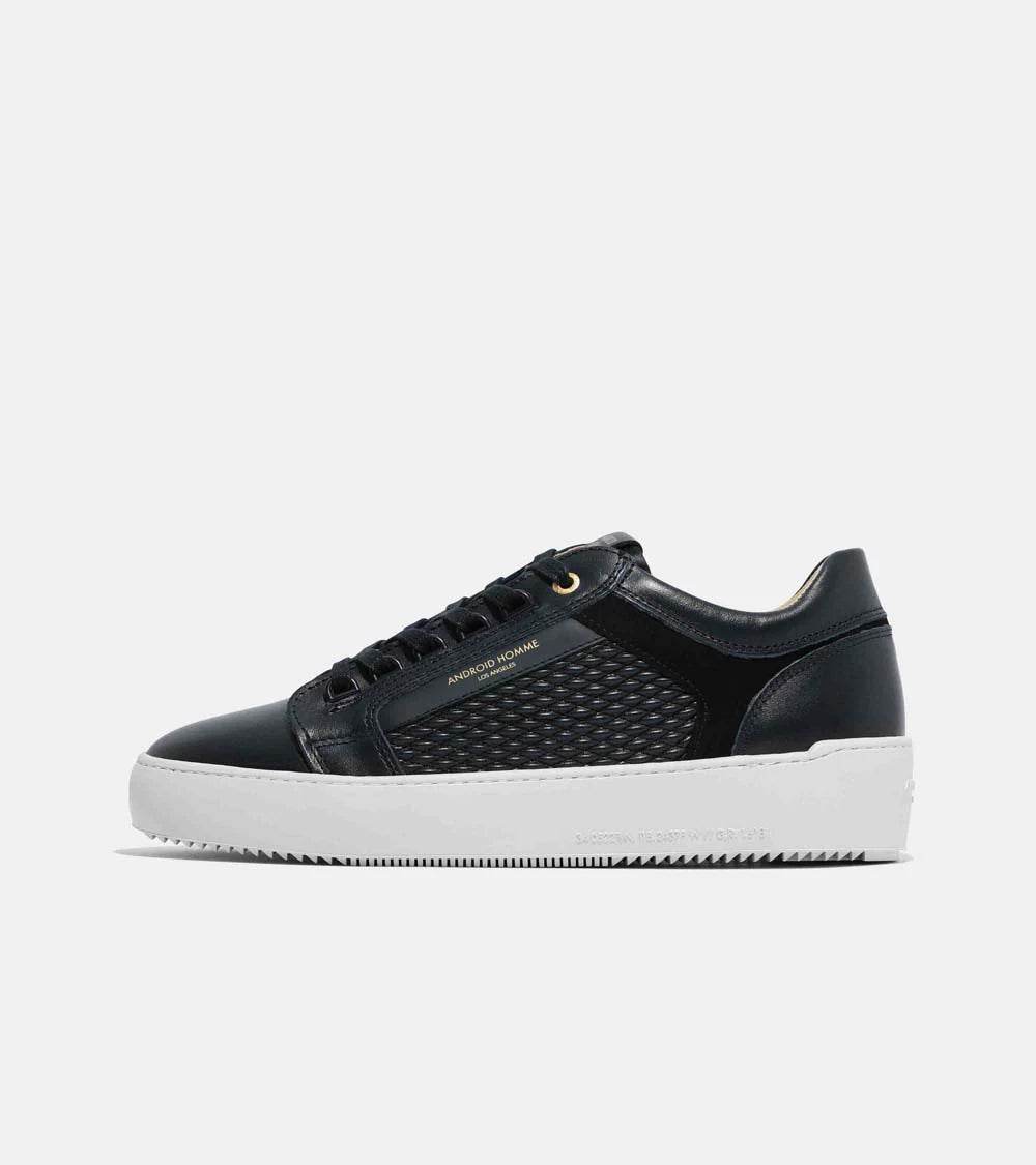 Venice Navy Stretch Sneaker